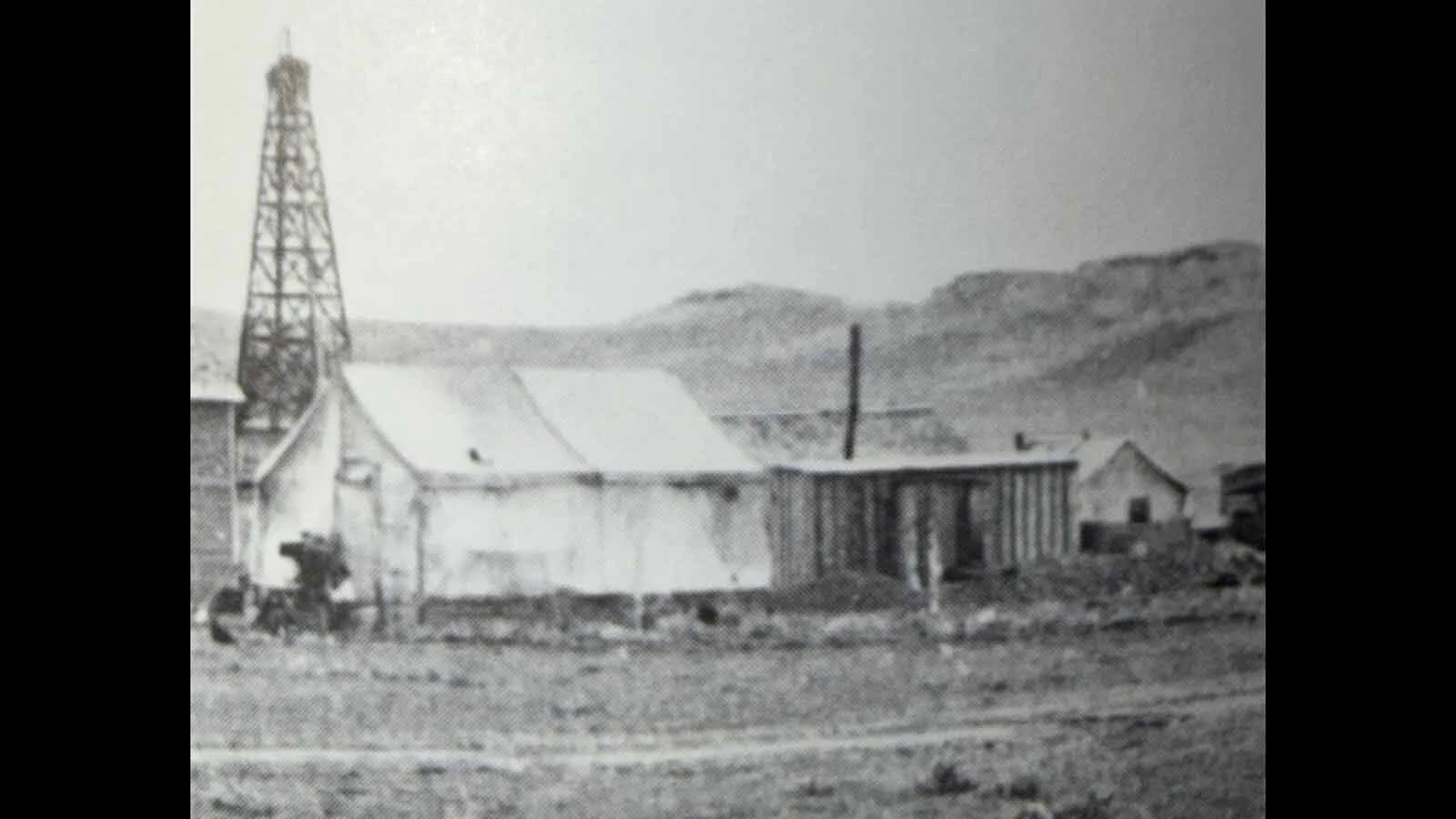 Squatters would build their "homestead" on alkali, land they would have normally avoided, with the hopes that it would be rich in oil. Most of these makeshift homes were dragged off by posse's hired by the big oil companies. 