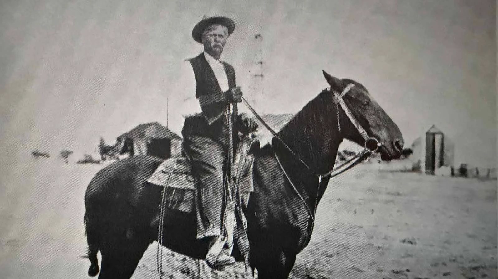 William "Missou" Hines was a hired gunman who rode the line in the Salt Lake and Tea Dome oil fields. He was on the lookout for claim jumpers and squatters who, according to historians, would leave without much fight because of Hine's reputation with a gun. 