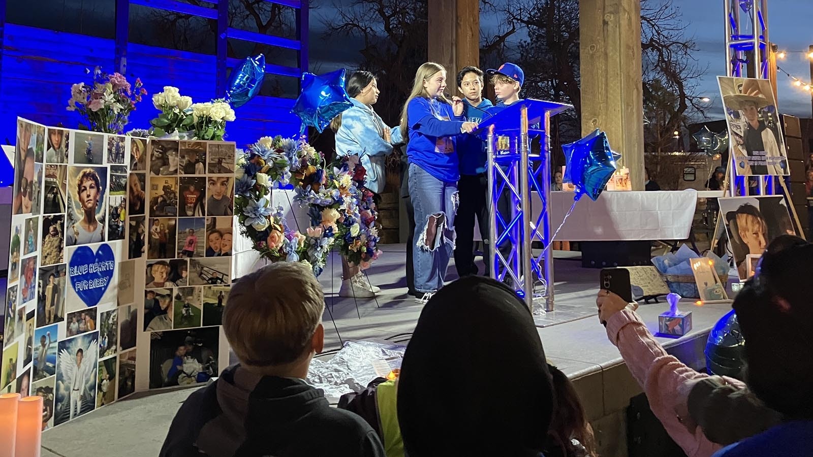 The murder of a 14-year-old at Casper’s mall brought the city together for a memorial and a statement against youth violence in April.