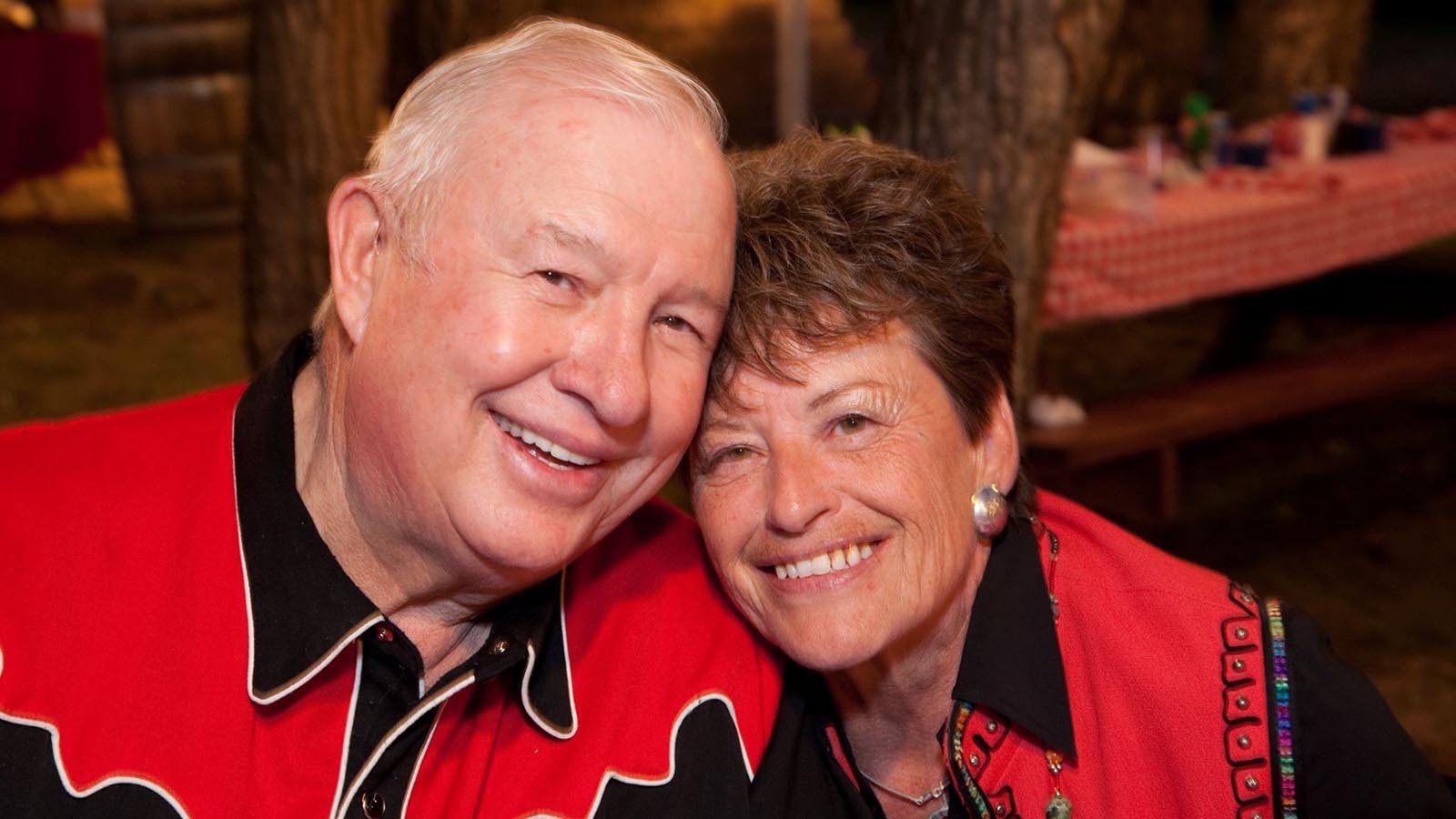 Teense and Sandy Willford. They were married for nearly 60 years.