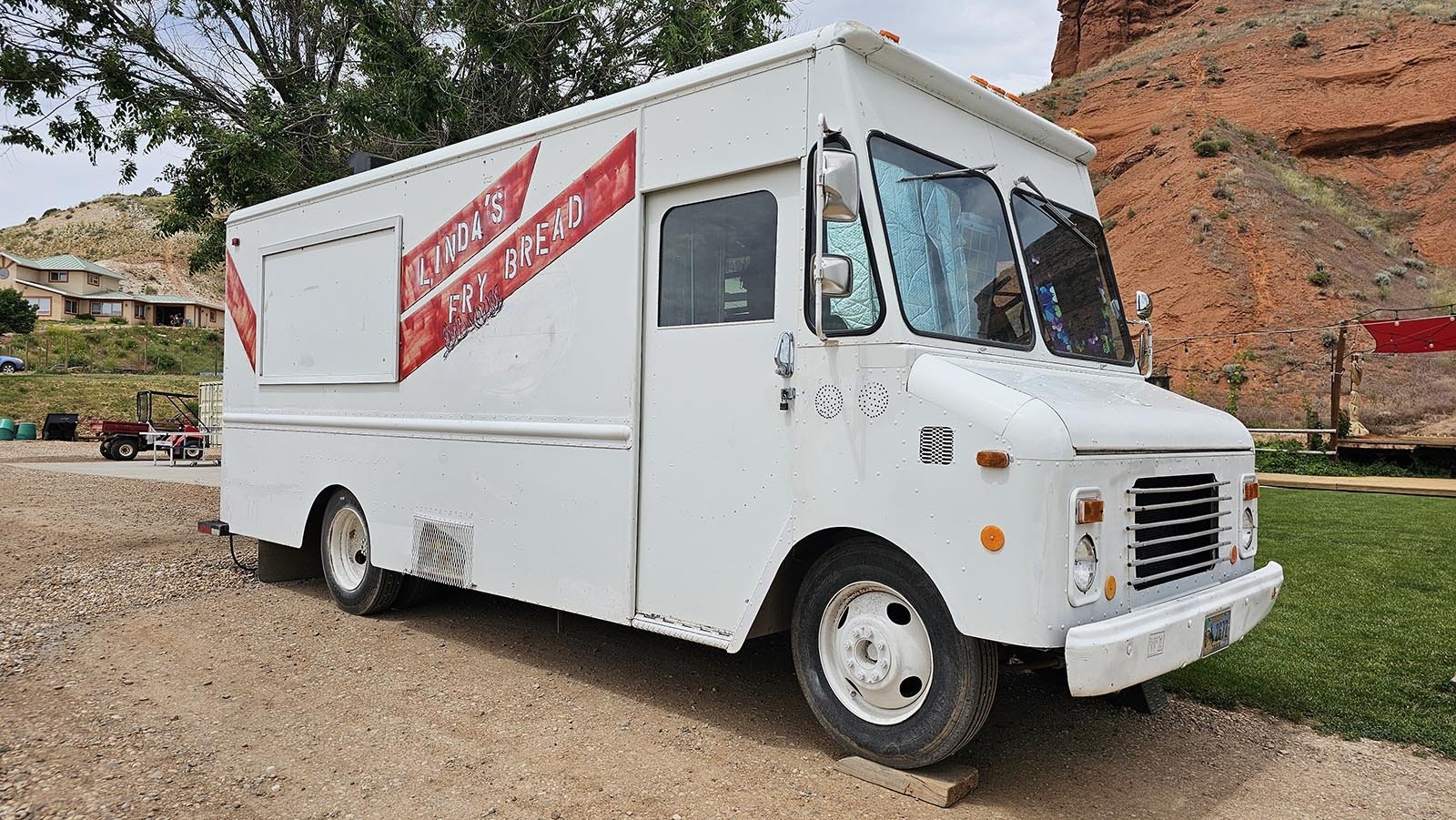 Linda's Fry Bread is a popular food truck that visits Ten Sleep Brewer regularly.