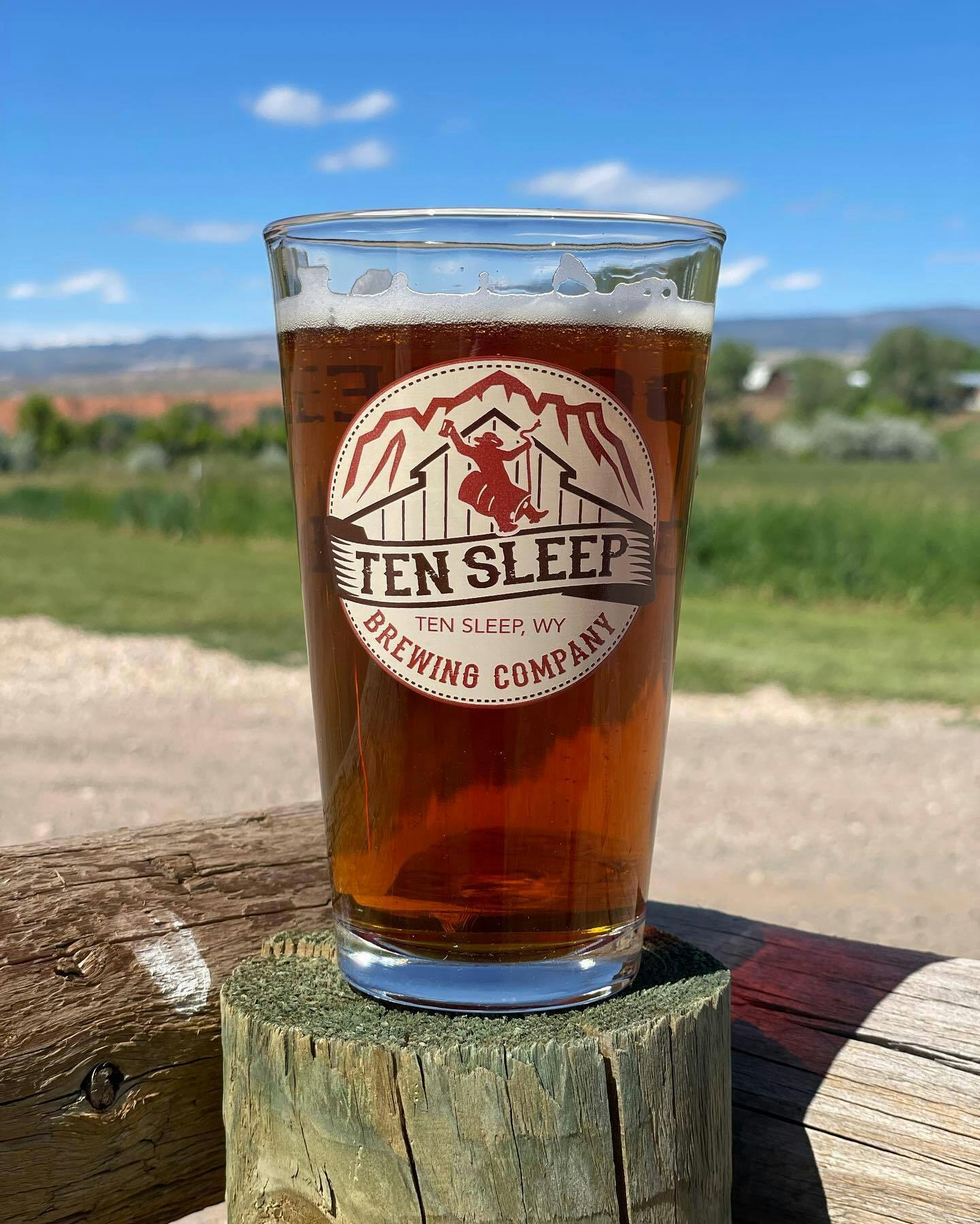 Outlaw Amber is one of the popular brews at Ten Sleep Brewing Co.