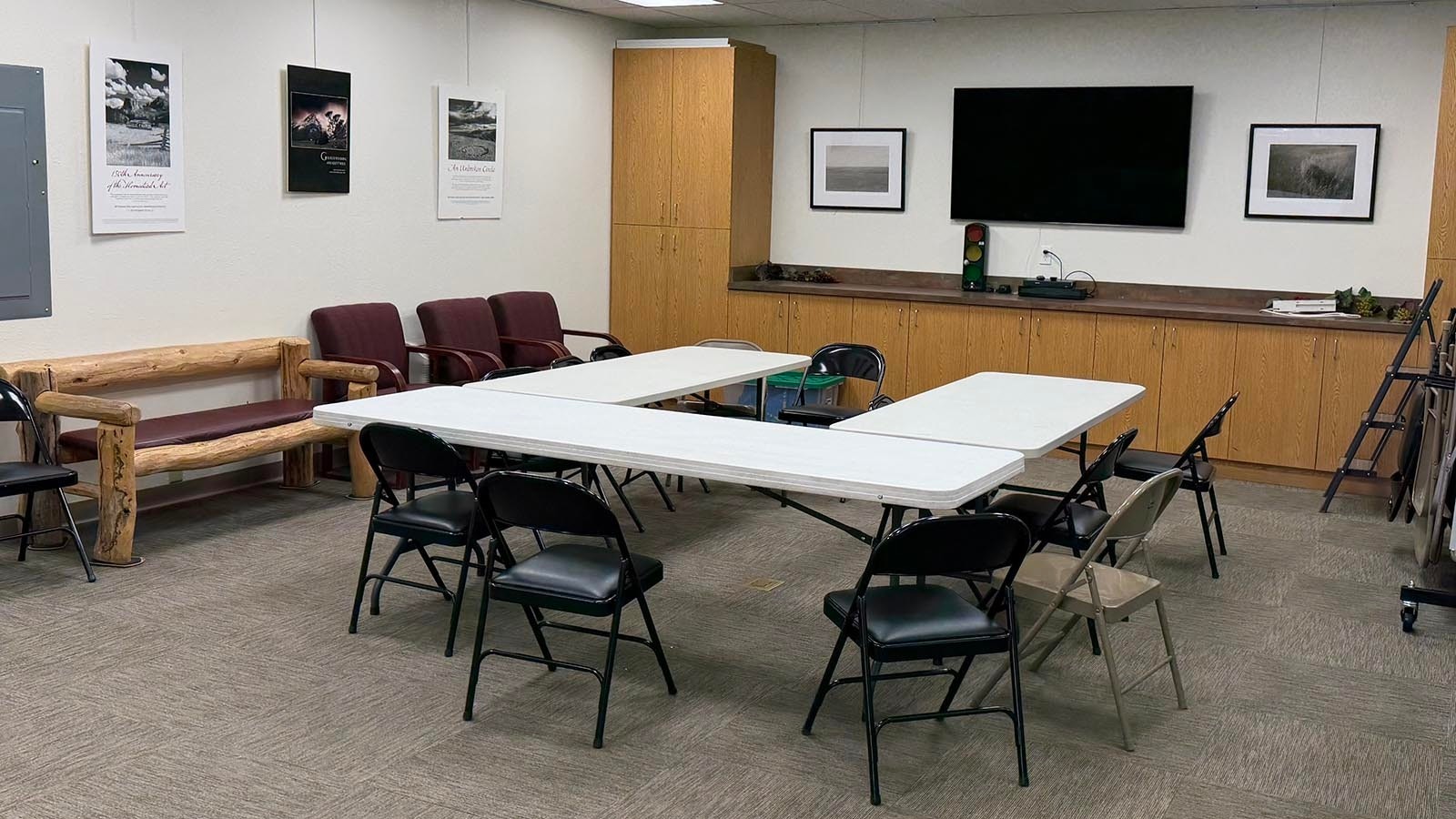 The Ten Sleep Branch Library was expanded to include a much needed community space that is available for programs, workshops and Telehealth consultations.