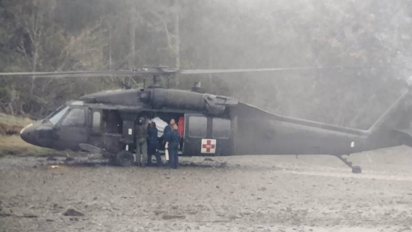 Teri Smith was involved in a near-fatal head-on collision in Washington state in 2001. The weather that day was too nasty for civilian flights. So she had to be airlifted to a Seattle hospital in a military Black Hawk chopper.