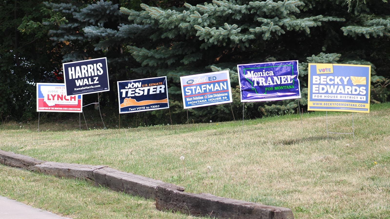 A host of support for Montana Democratic candidates, including Jon Tester.