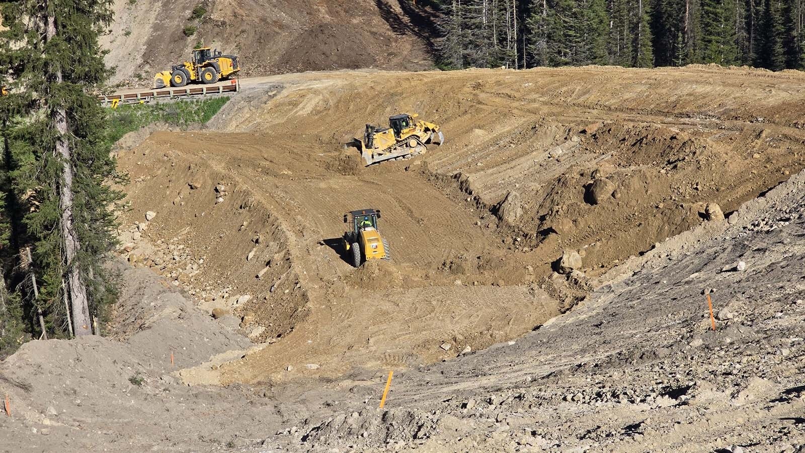 Crews have been working around the clock to repair what WYDOT has called a "catastrophic" failure of Highway 22 over Teton Pass.