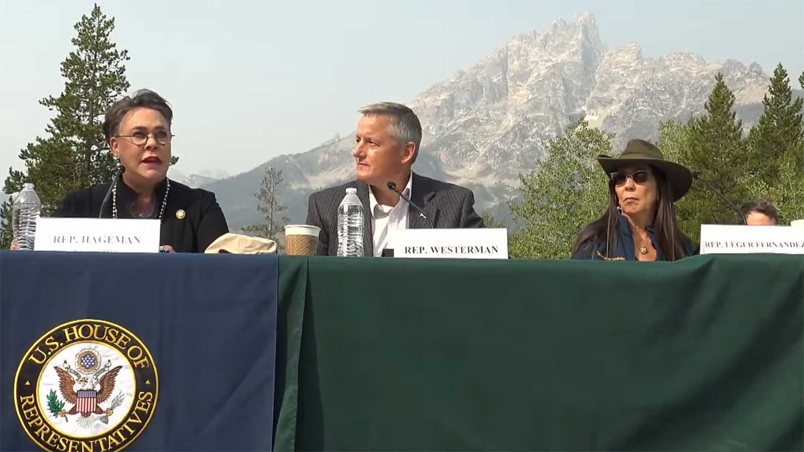 Wyoming’s Harriet Hageman and the rest of the U.S. House Committee on Natural Resources met at Grand Teton National Park on Friday. They were told that the park depends on federal money, and that it can’t meet the tourism demand if the toilets won’t flush.