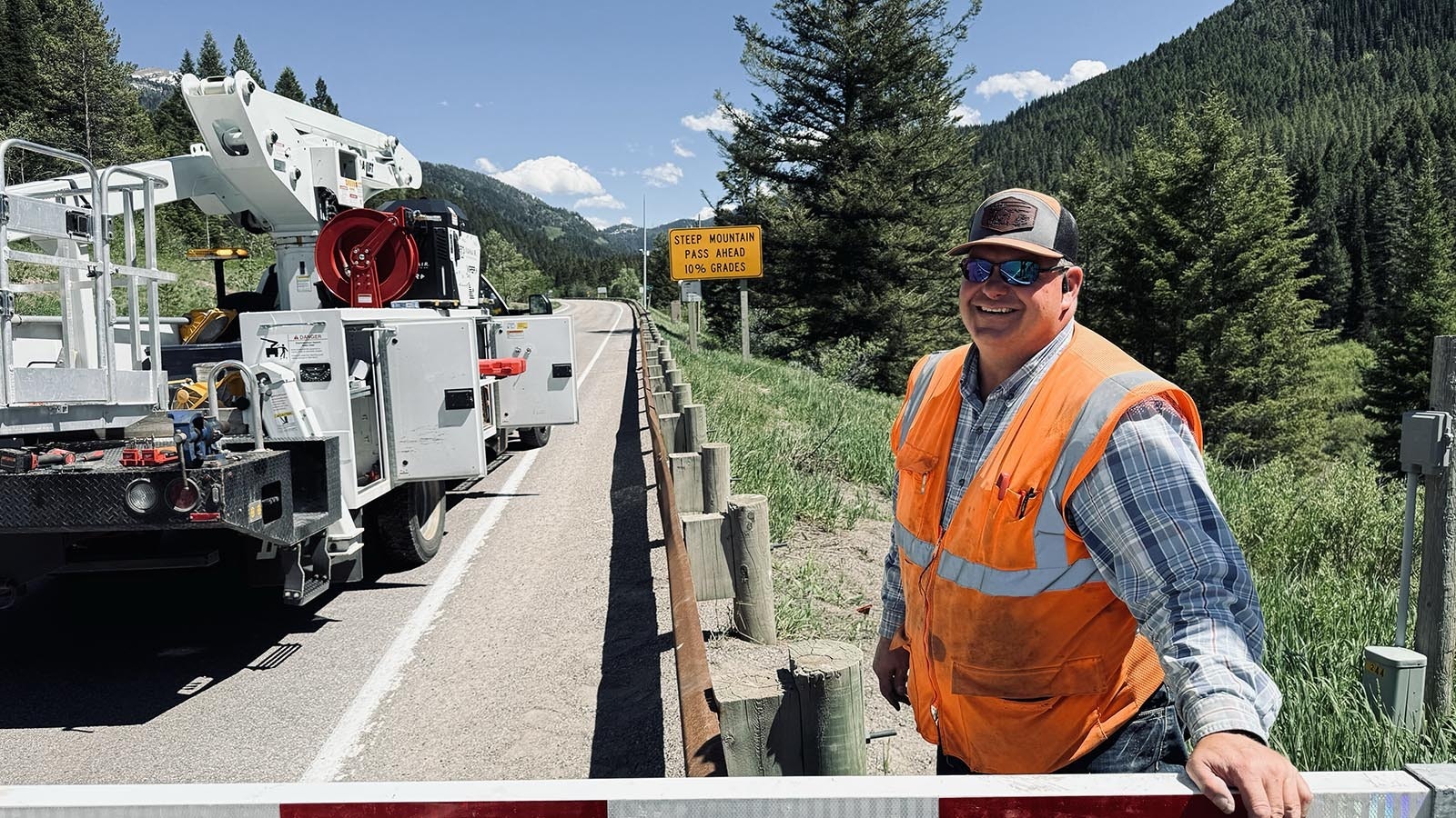 Jerry Anderson, the front desk clerk of Cobblestone Hotel & Suites in Victor, Idaho, plans a trip Friday to check out Reclamation Road, a secret route from the Idaho’s Teton Valley to Jackson, Wyoming.