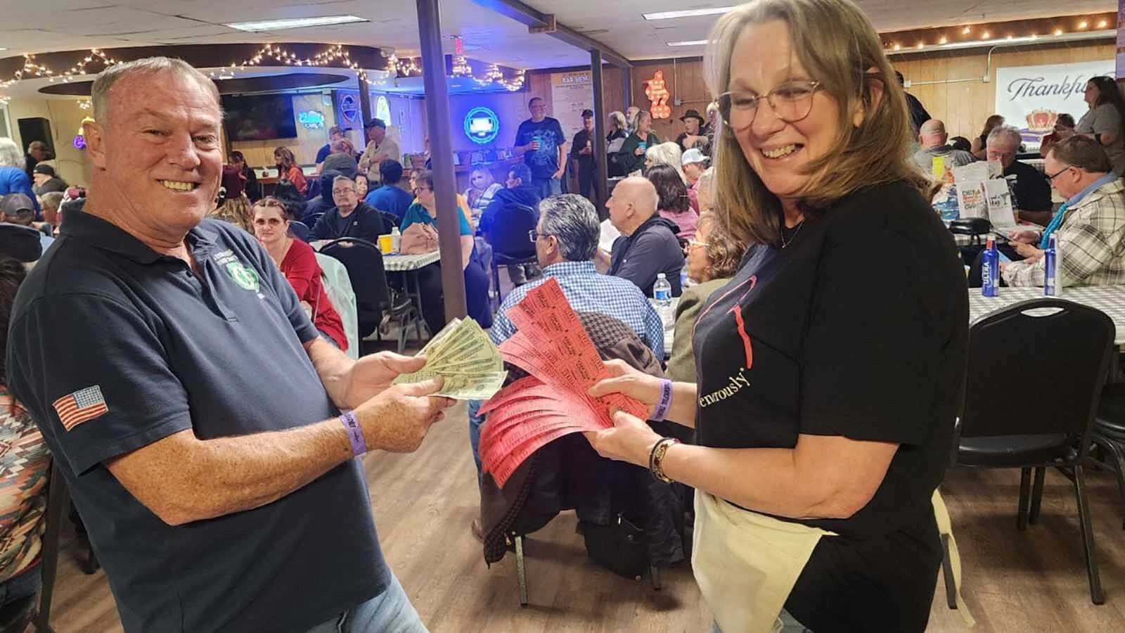 Wyoming regulators are cracking down on bar raffle games like Queen of Hearts and Music Bingo that raise money charities, saying they’re illegal gambling. Above, Brian "Alf" Grzegorczyk has helped raise more than $4.5 million for local charities through his Thankful Thursday events.