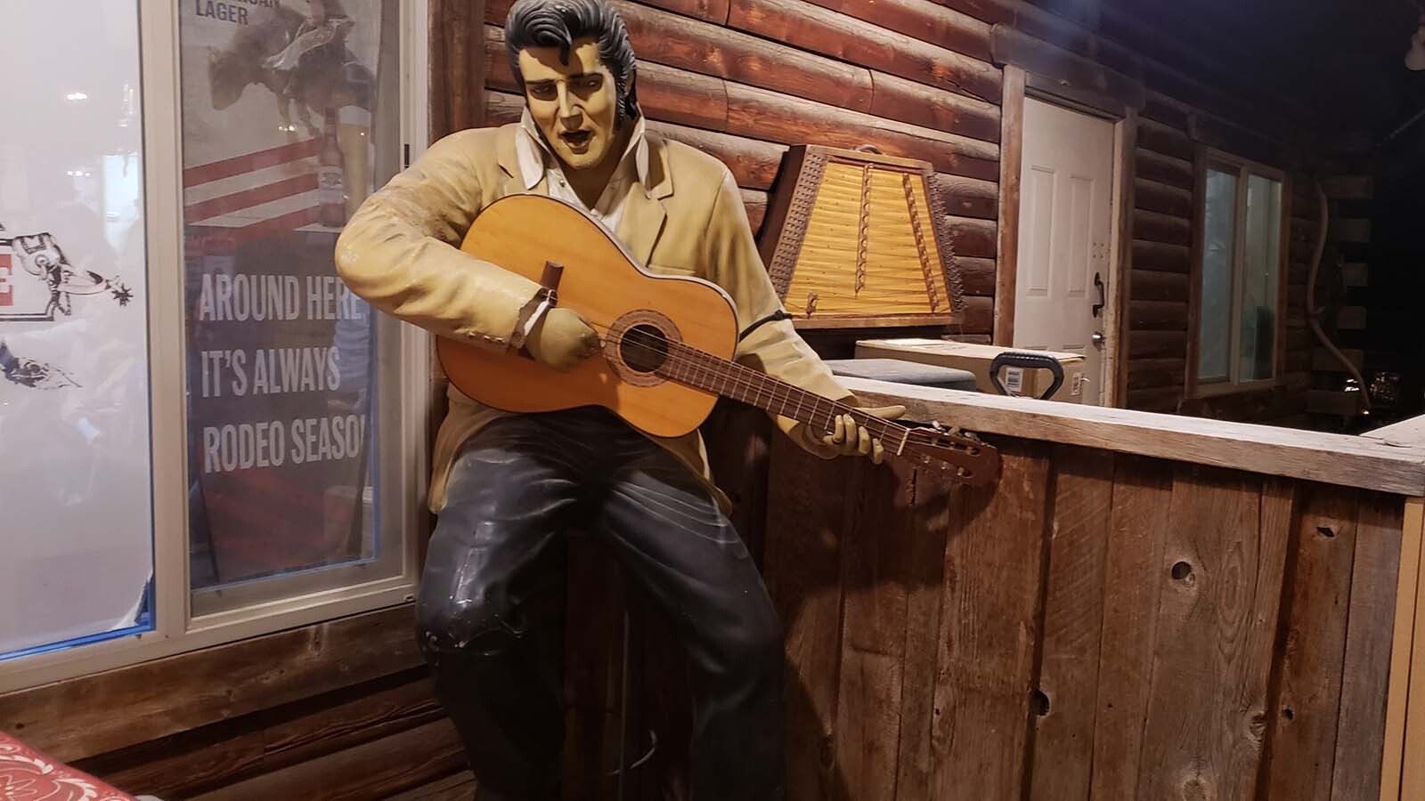 Now you know where Elvis has been hiding all these years — at the Bunkhouse.