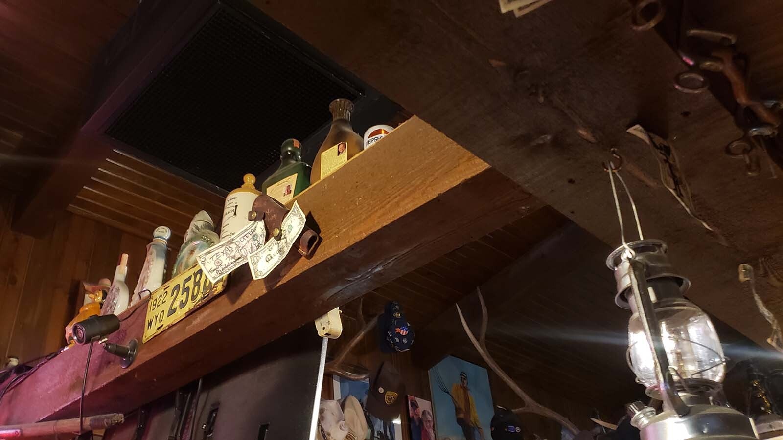 There's so much memorabilia it fills every nook and cranny at the Bunkhouse.