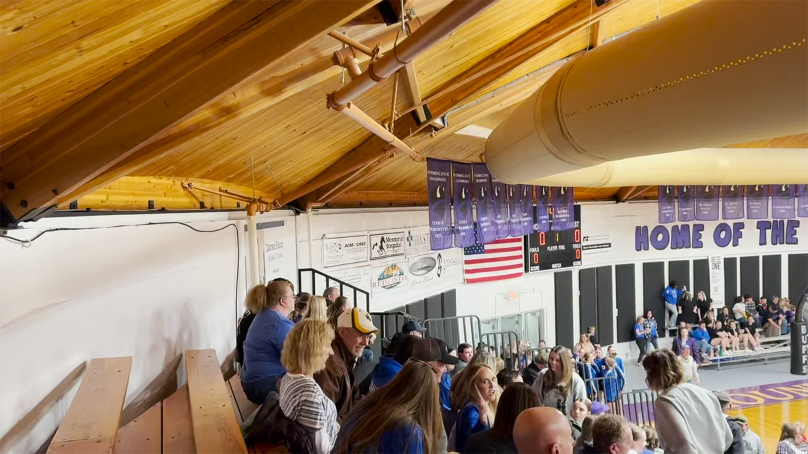 ‘The Dome’ Tiny Mountain View, Wyoming’s Cathedral To Basketball