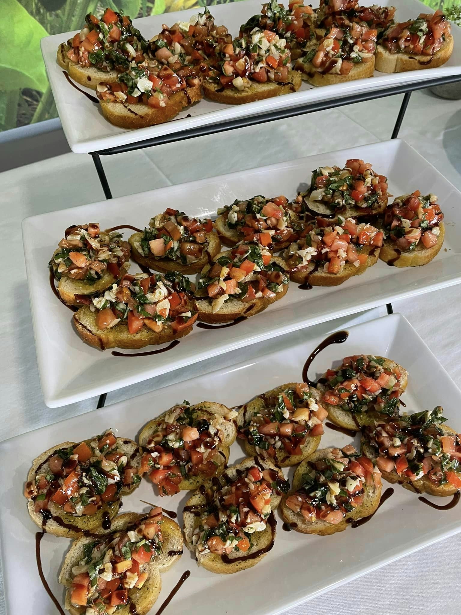 A tempting bruschetta.