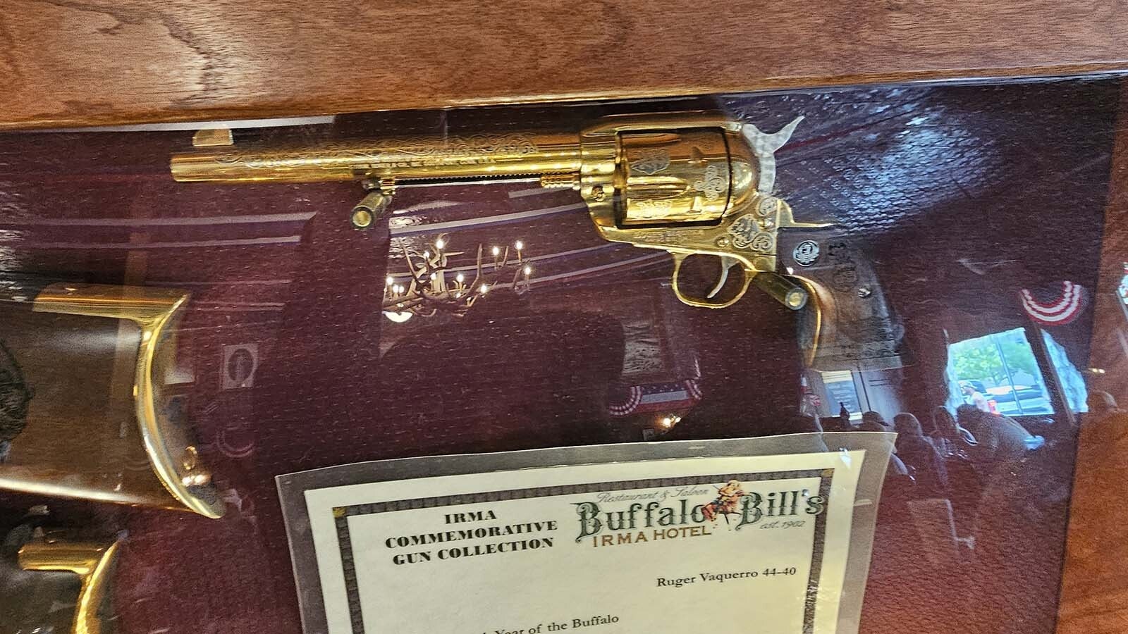 Replica of one of Buffalo Bill Cody's pistols.