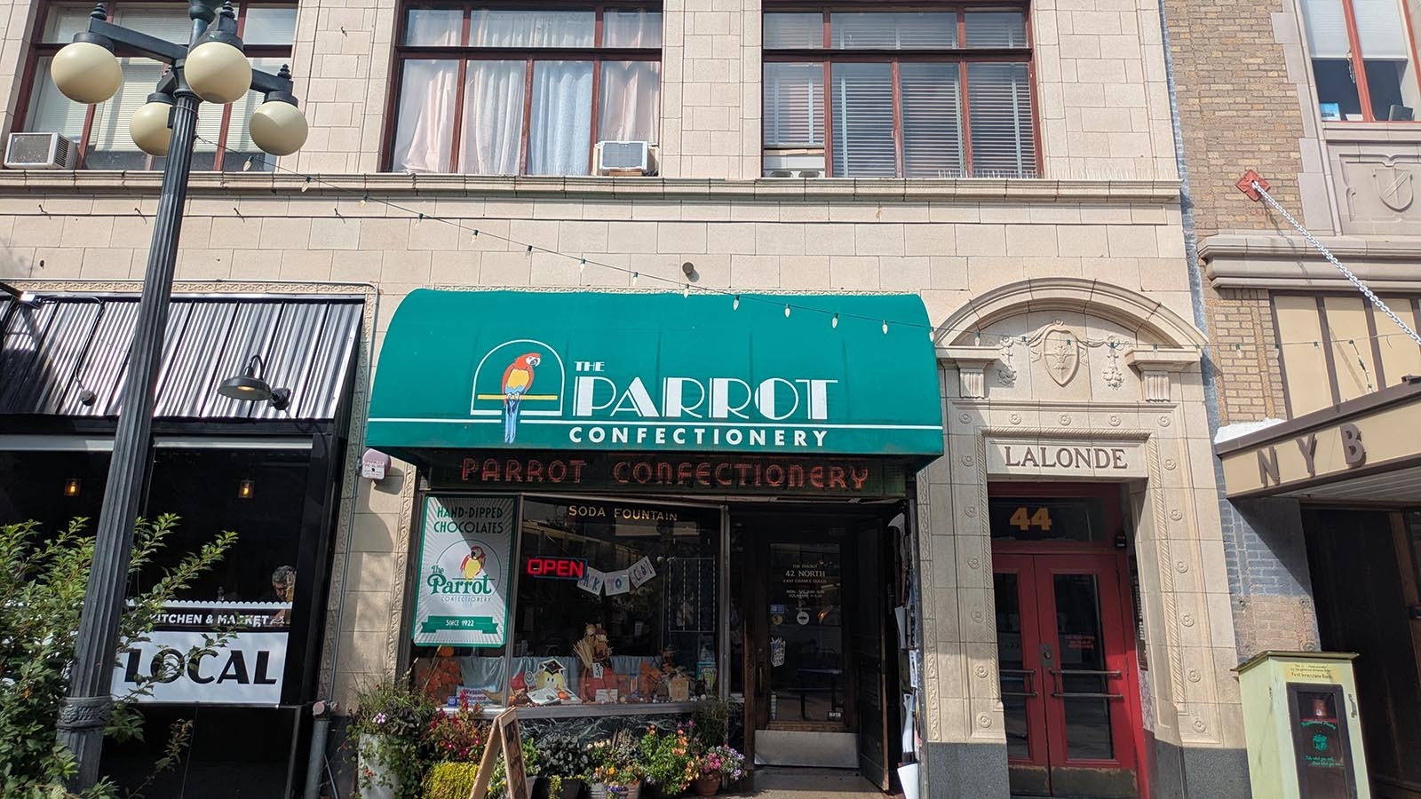 The Parrot has occupied the same storefront since the 1920s and employees even joke that it's haunted by the first owners.
