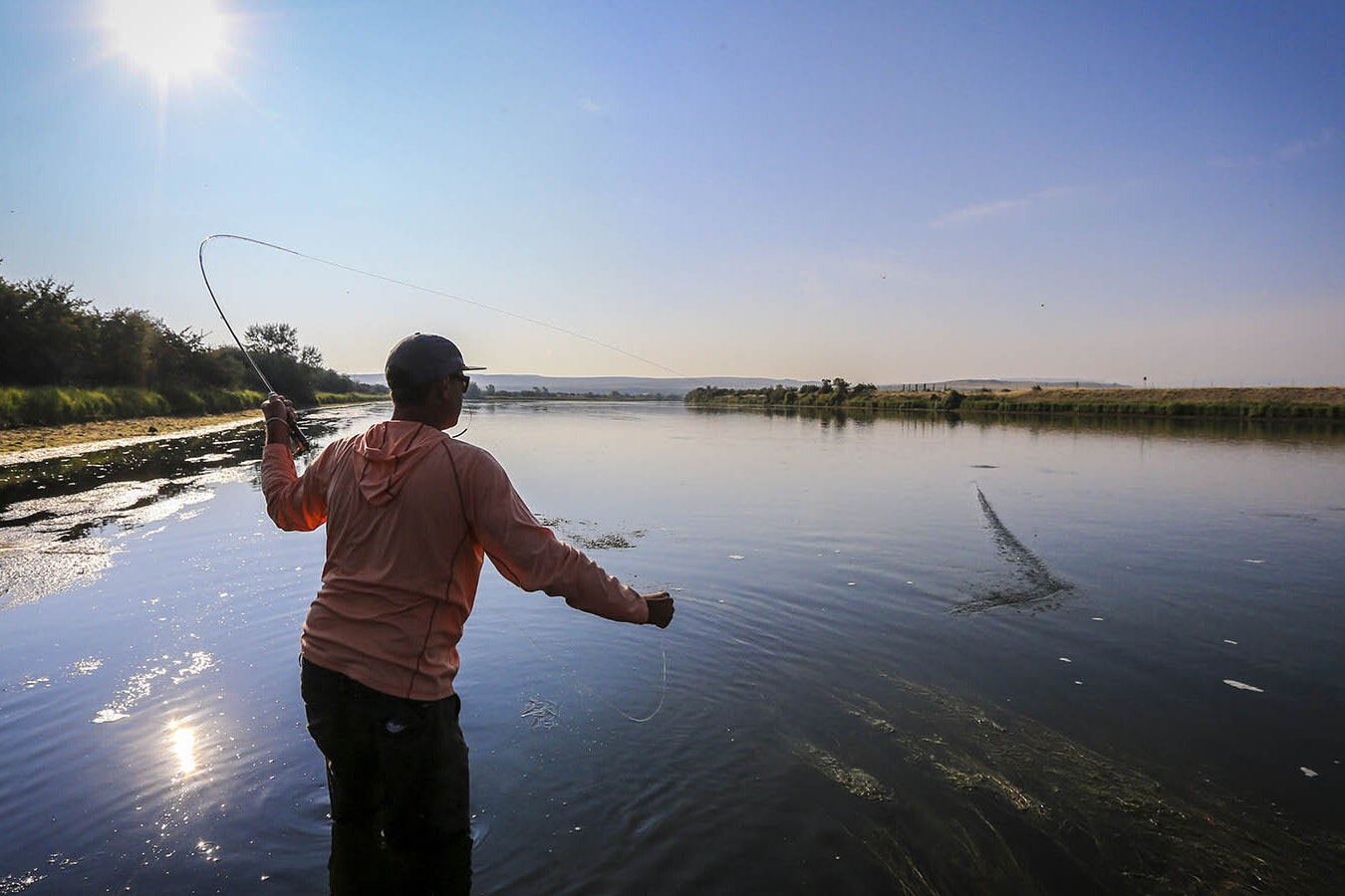 The Reef Fly Shop in Alcova offers guided fly fishing on a stretch of the North Platte River described as a “food factory.”