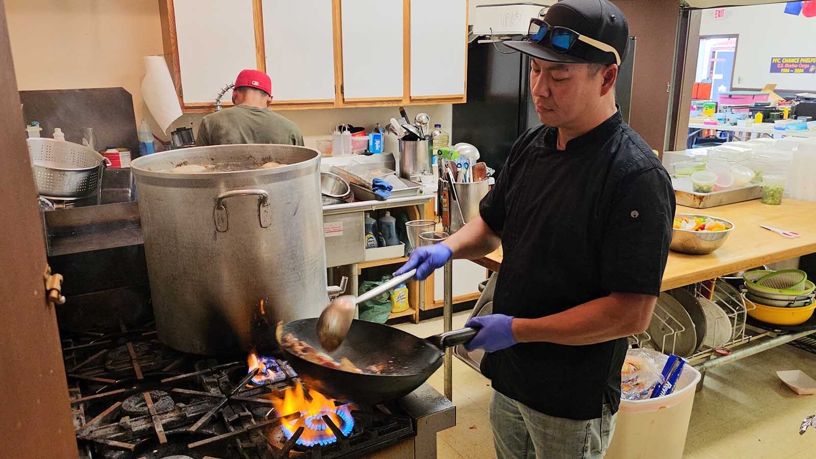 Heat and quick turning are keys to the method for cooking Shaking Beef.