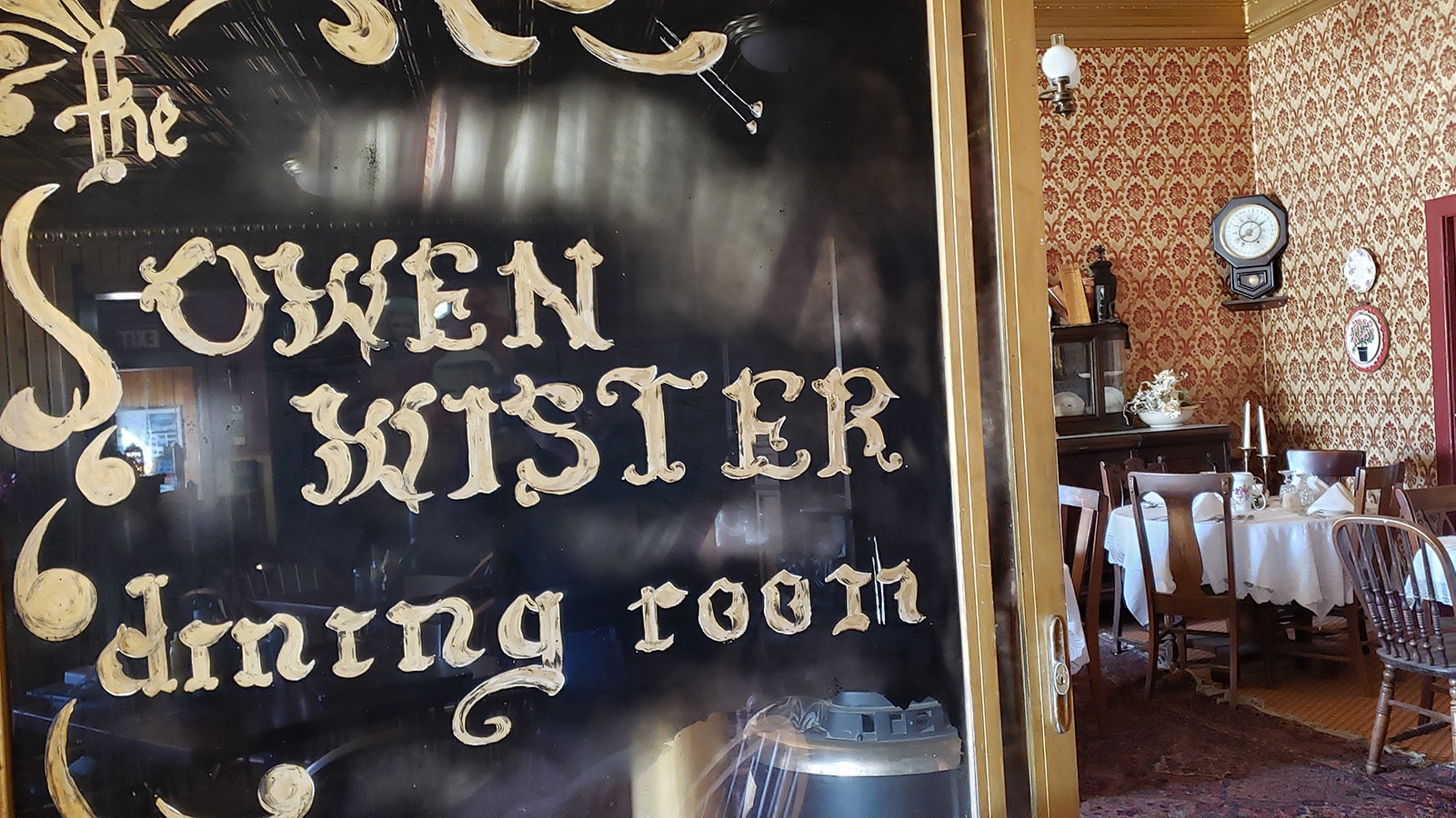 The Owen Wister Dining Room.
