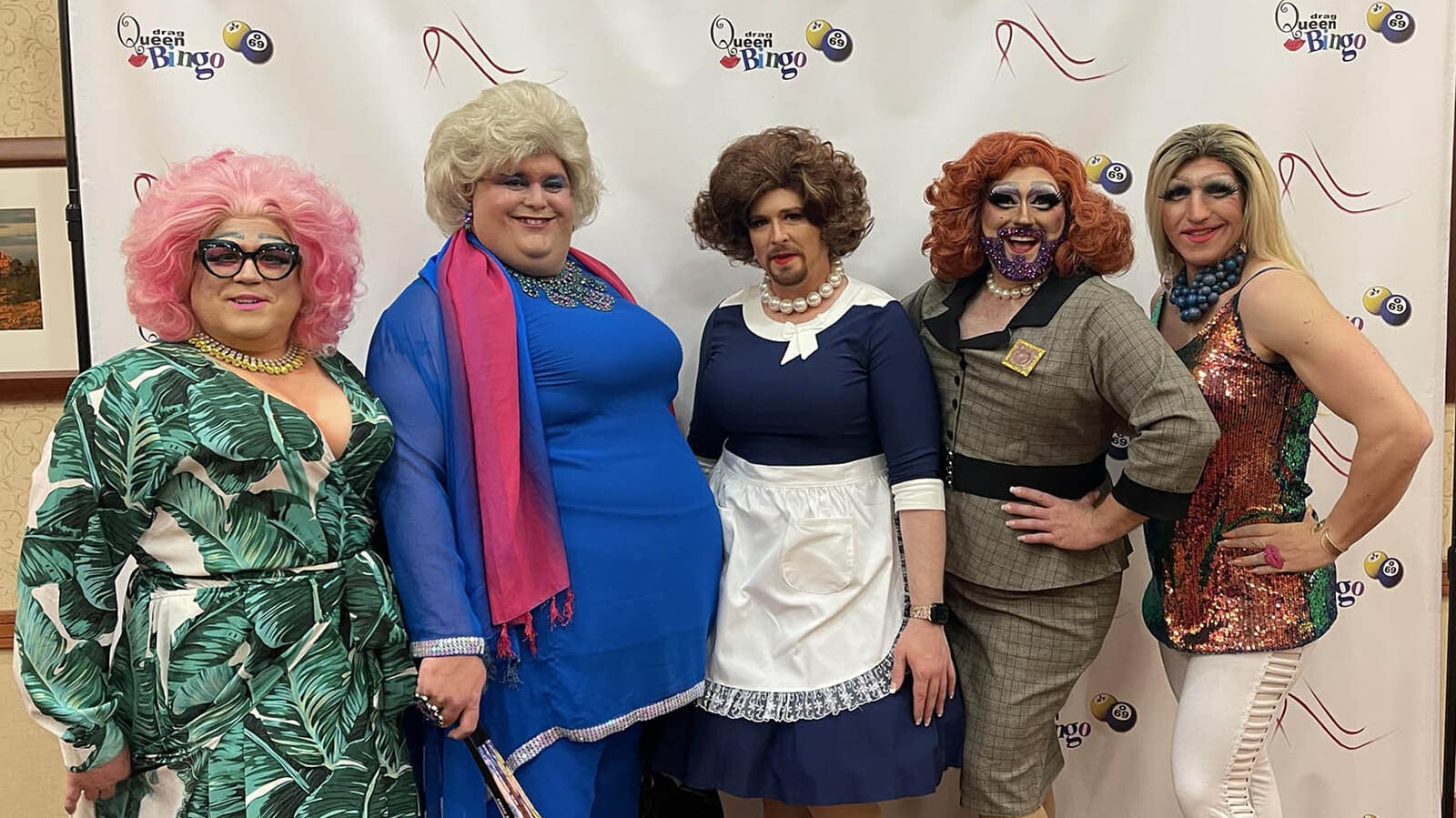 The Stilettos is a Laramie, Wyoming-based drag queen group that helps put on the annual Drag Queen Bingo event.