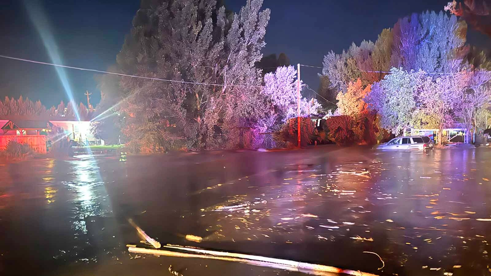 "A wall of water” surged through east Thermopolis late Wednesday, stranding people and breaking a gas main after 4.5 inches of rain fell in an hour near the town. "You need to send rescue out here. We’re in trouble,” one resident said when he called 911.