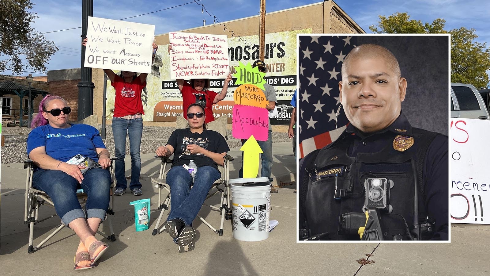The Thermopolis town council accepted the resignation of police Sgt. Mike Mascorro on Tuesday evening. Mascorro broke into a man’s home and triggered a fatal shootout two years ago. The man’s family sued Mascorro and the department last week.