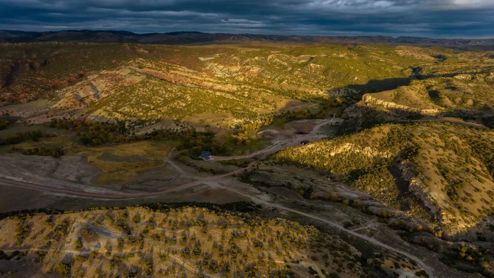 Thieves Den Ranch, located in Bates Hole near Casper, has been listed for $9.2 million. The 8,481-acre ranch is located in an area Wild West outlaws like Butch Cassidy favored as a hideout. 