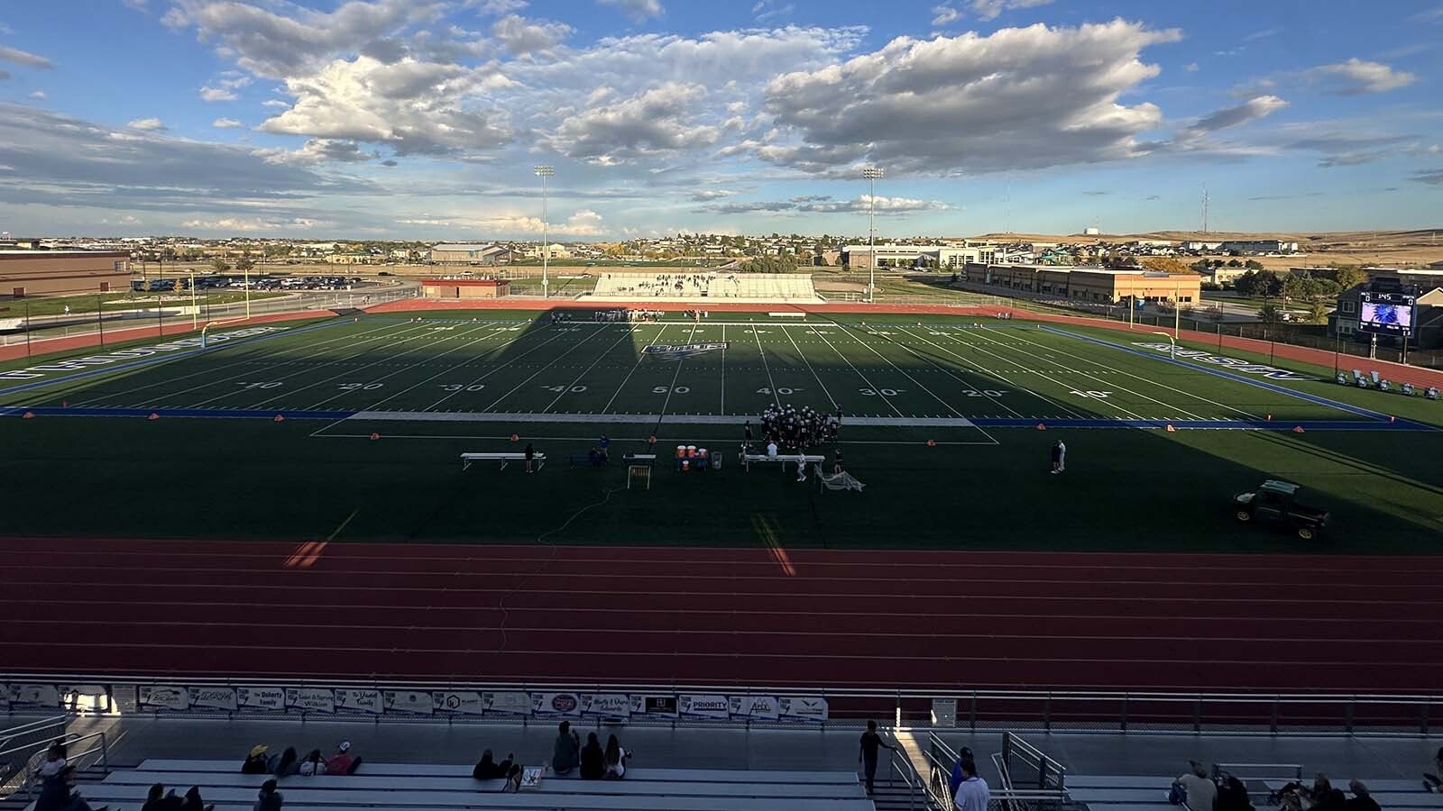 The junior varsity team for Thunder Basin High School took on Spearfish, South Dakota, Monday night.