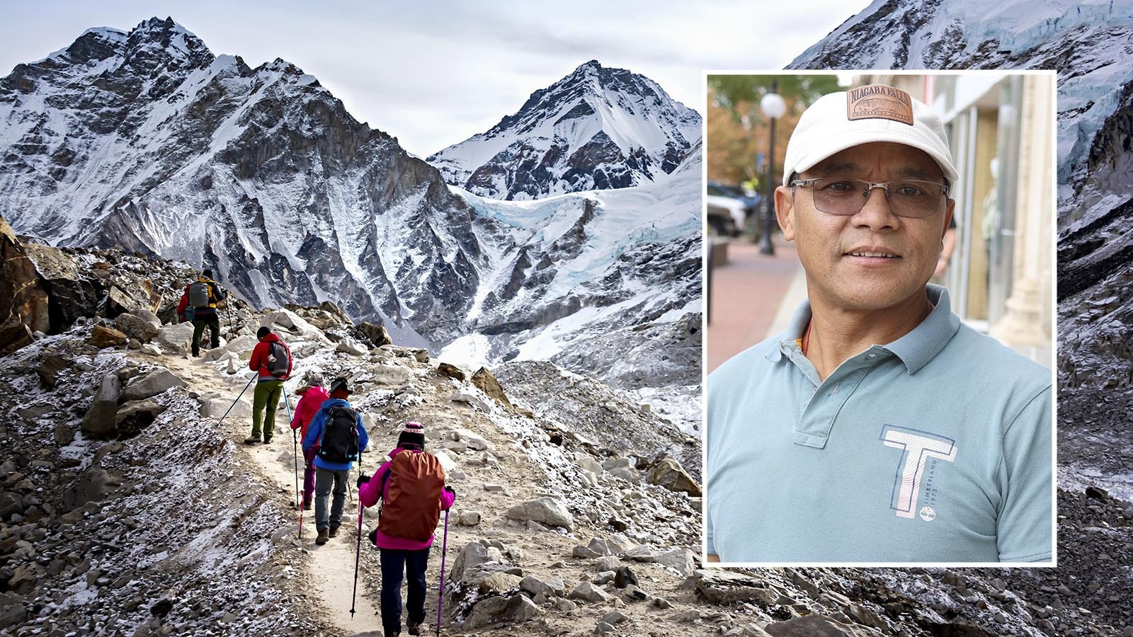 A 53-year-old Nepalese mountain guide visiting Casper is checking out some of the most challenging U.S. peaks. He once summited Mount Everest twice in seven days.
