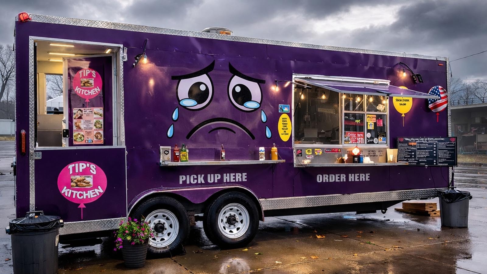 What started as a retirement hobby for a Rock Springs couple quickly became a popular food truck in southwest Wyoming. But a hole in I-80, and a stingy insurance company, has taken Tip’s Kitchen out for good.