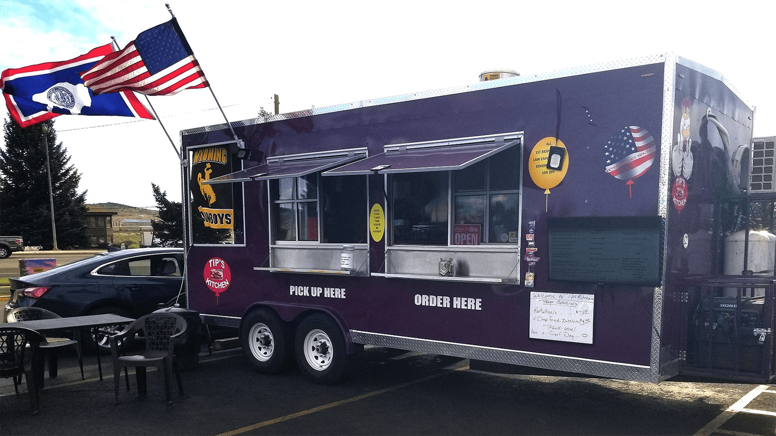 What started as a retirement hobby for a Rock Springs couple quickly became a popular food truck in southwest Wyoming. But a hole in I-80, and a stingy insurance company, has taken Tip’s Kitchen out for good.