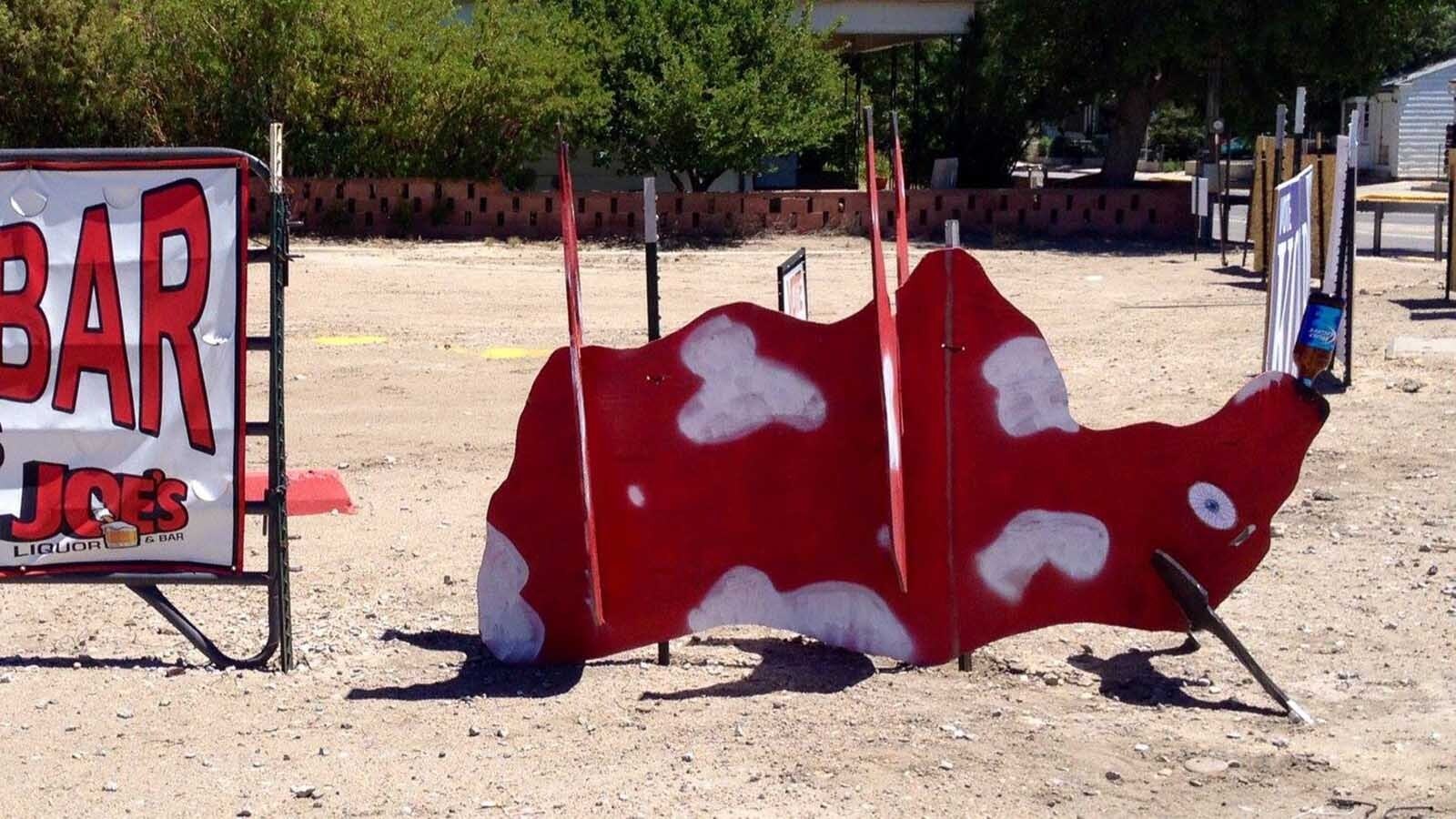 For years, the "tipsy cow" for Joe's Drive-In Liquor and Bar has been a favorite around rodeo time in Rock Springs.