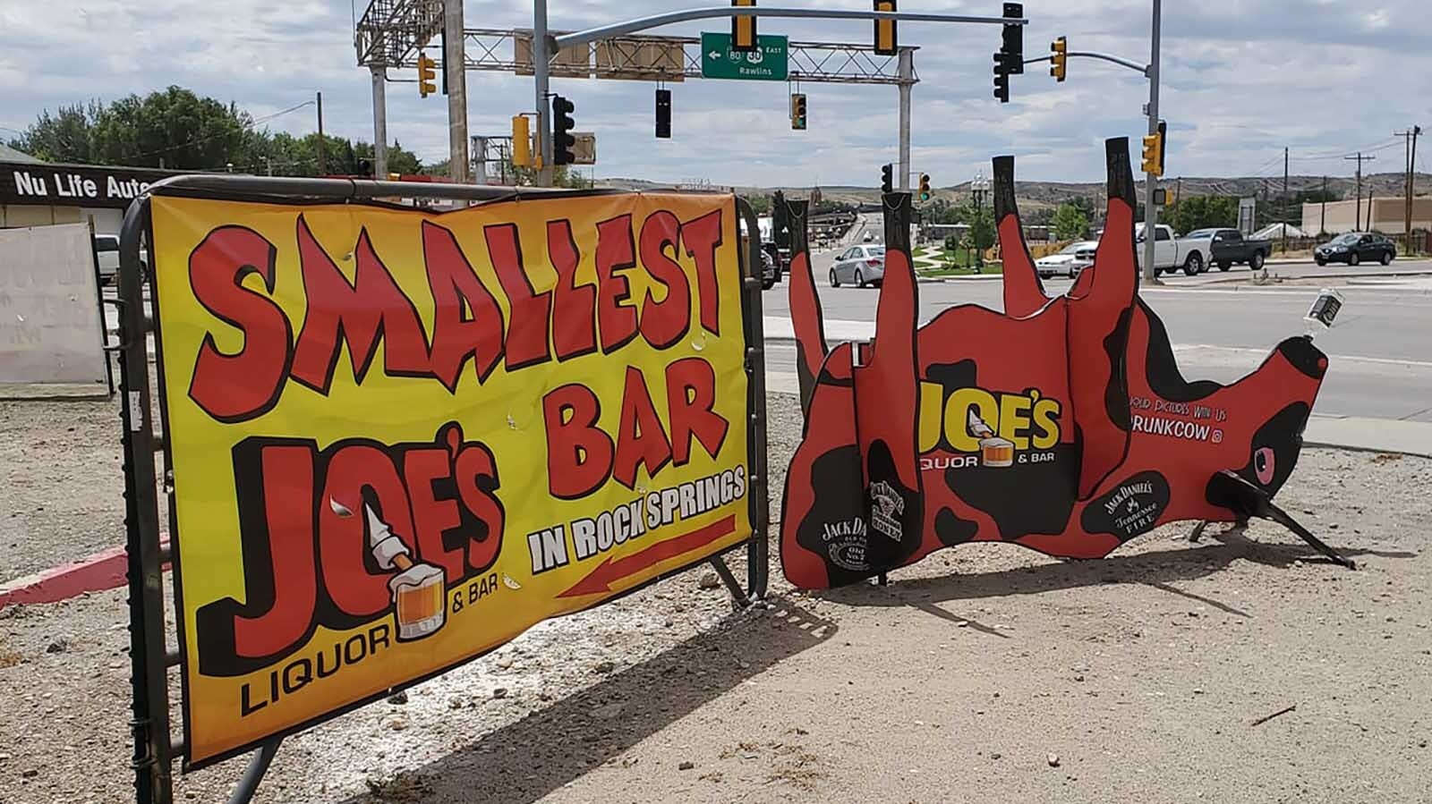 For years, the "tipsy cow" for Joe's Drive-In Liquor and Bar has been a favorite around rodeo time in Rock Springs.