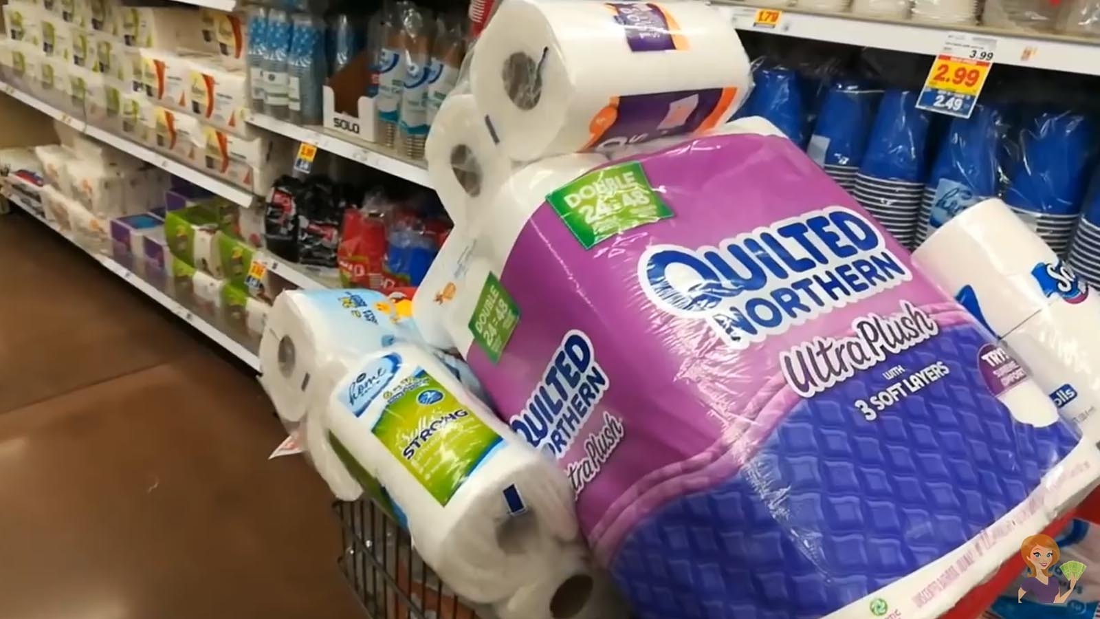 Economists say it's not necessary to hoard goods, especially toilet paper, ahead of possible tariffs.