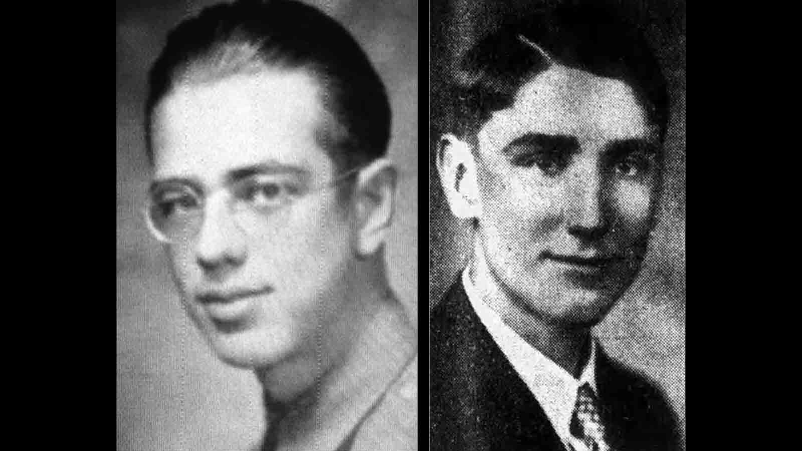 Staff Sgt. Marion Taylor of Billings, right, flew with Sgt. Tom Cotner, who was born in Worland and later lived in Casper.