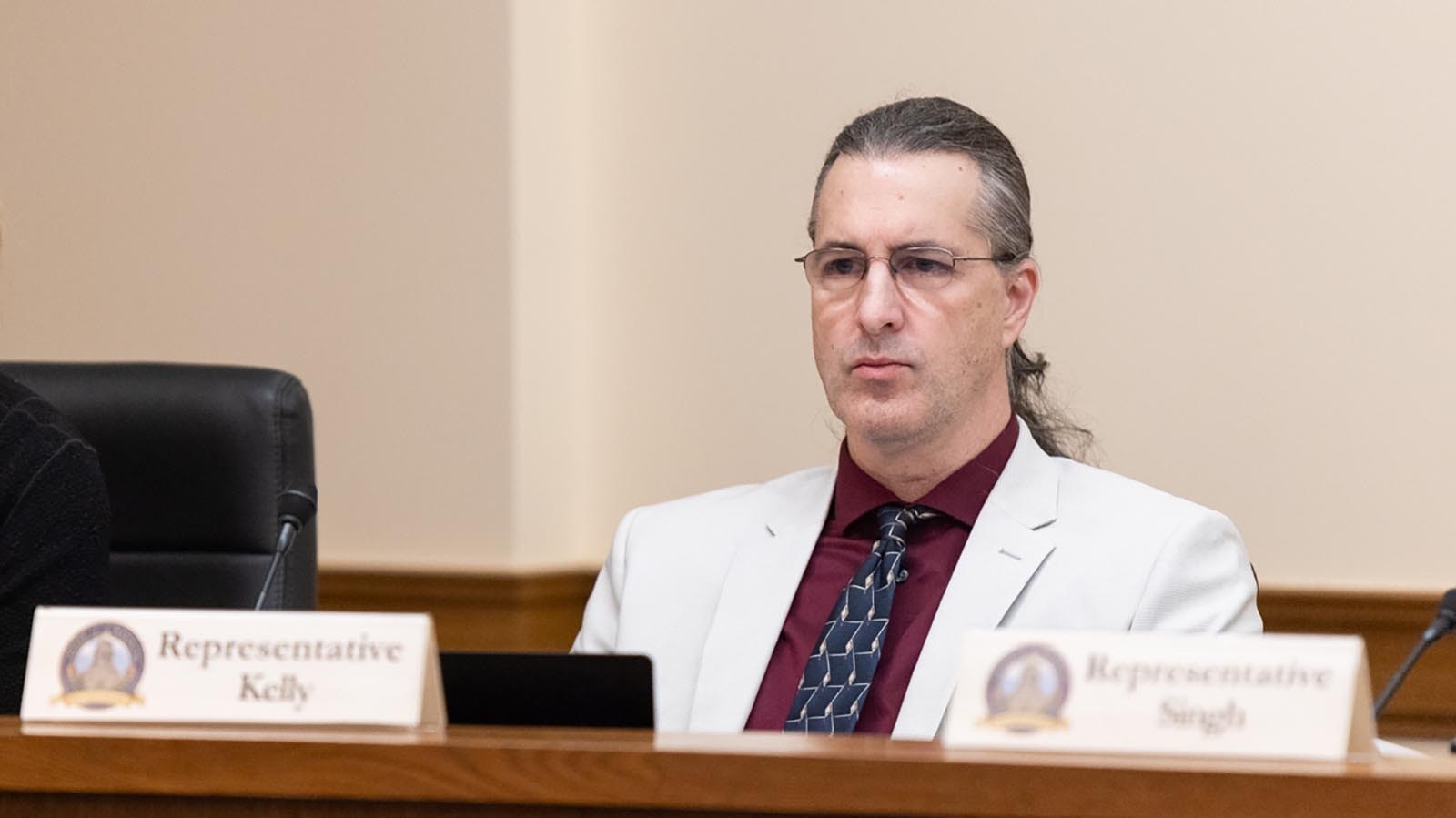 State Rep. Tom Kelly during Wednesday's meeting of the House Educaiton Committee on Jan. 15, 2025.