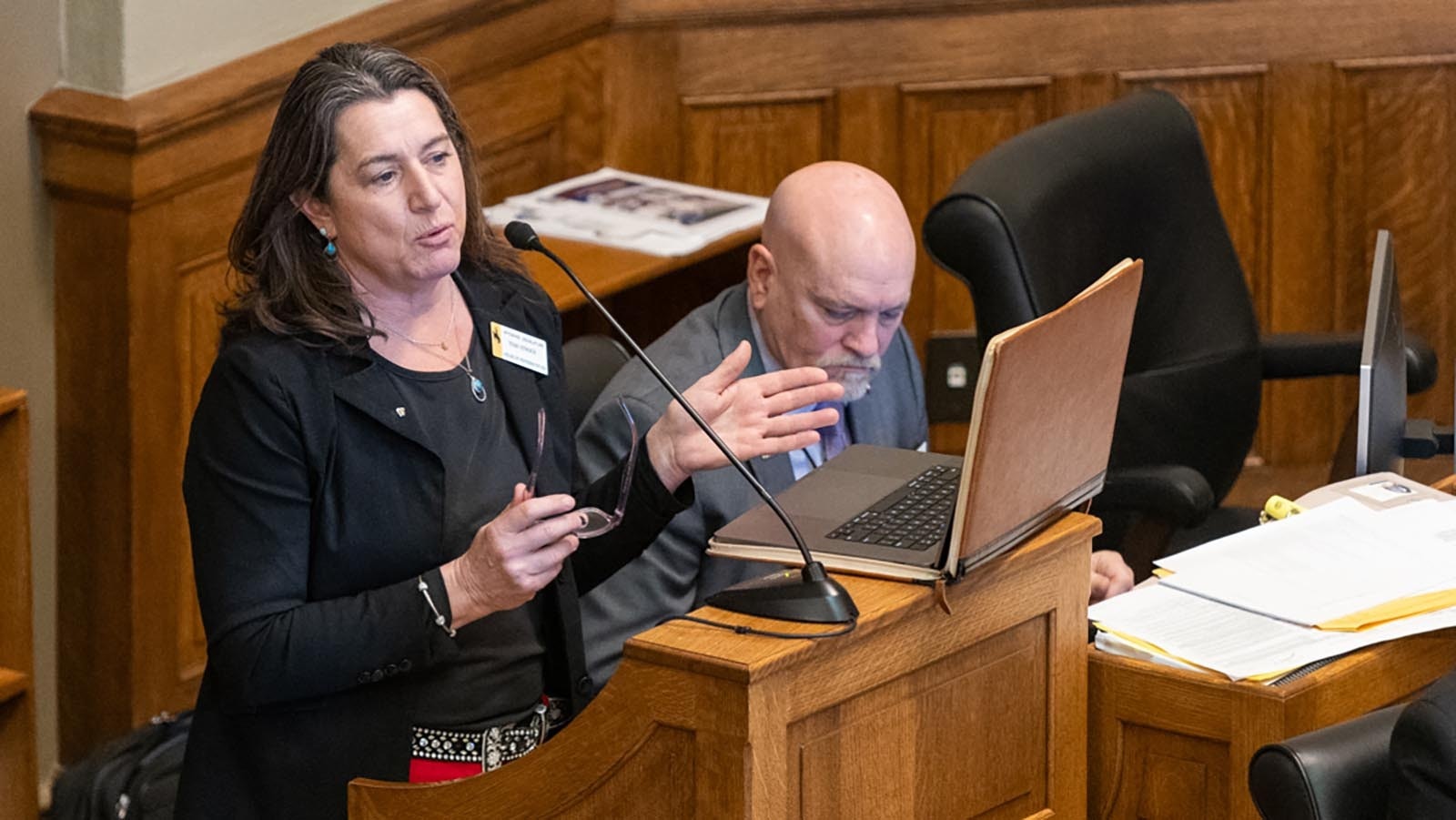 State Rep. Tomi Strock, R-Douglas, sponsored House Bill 46, which would remove a requirement that Wyoming homeschool parents have to submit curricula to their local school districts.