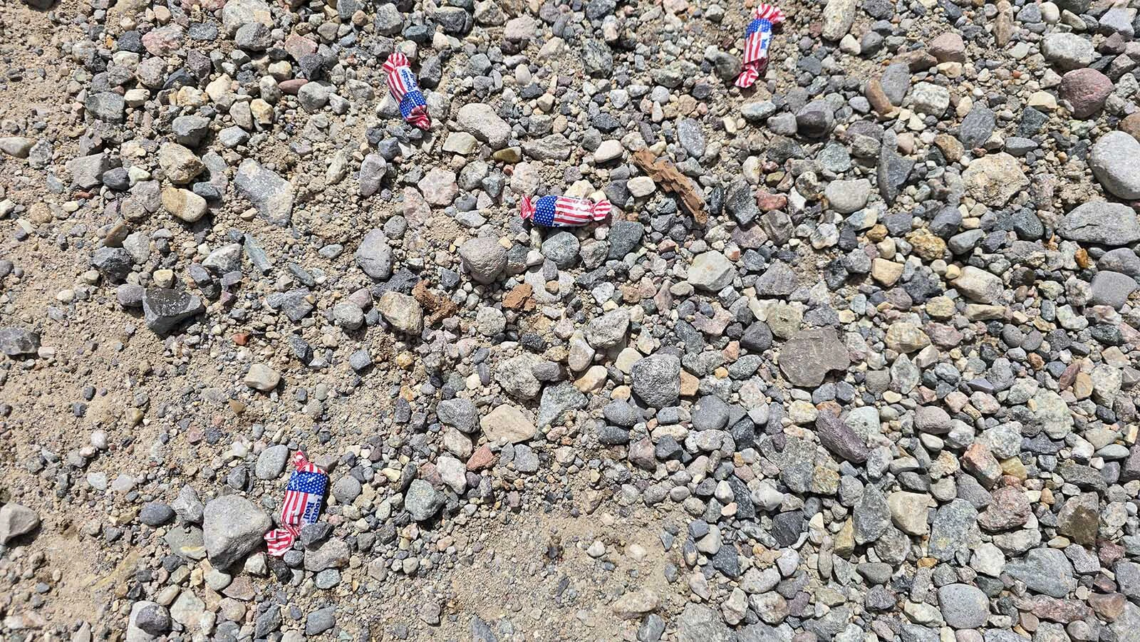 Patriotic Tootsie Rolls.