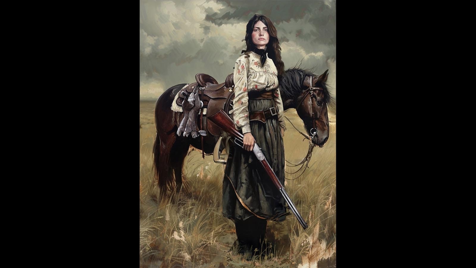 ‘Young Annie Oakley’ by Santiago Michalek