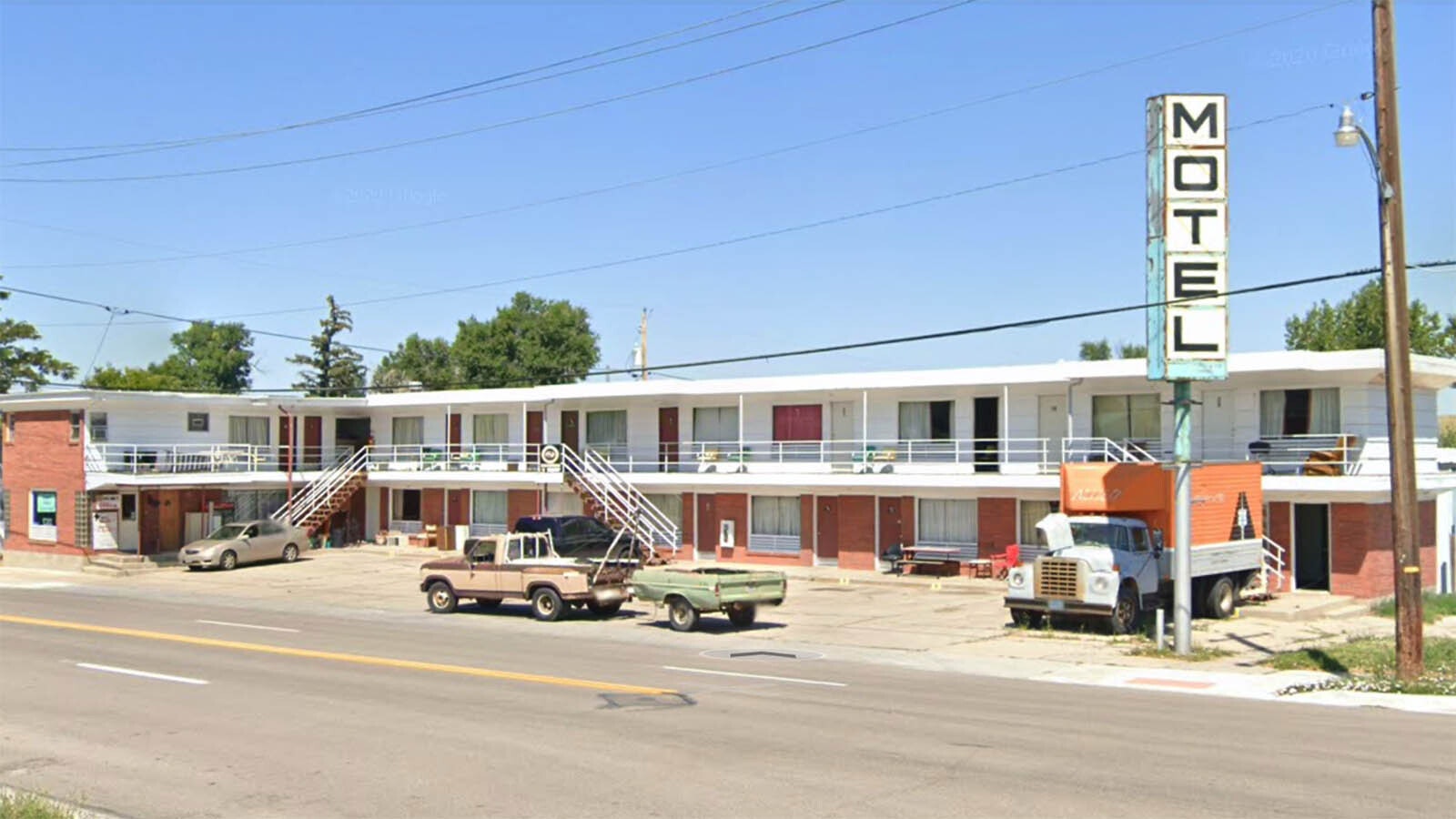 Topper Motel in Casper, Wyoming.