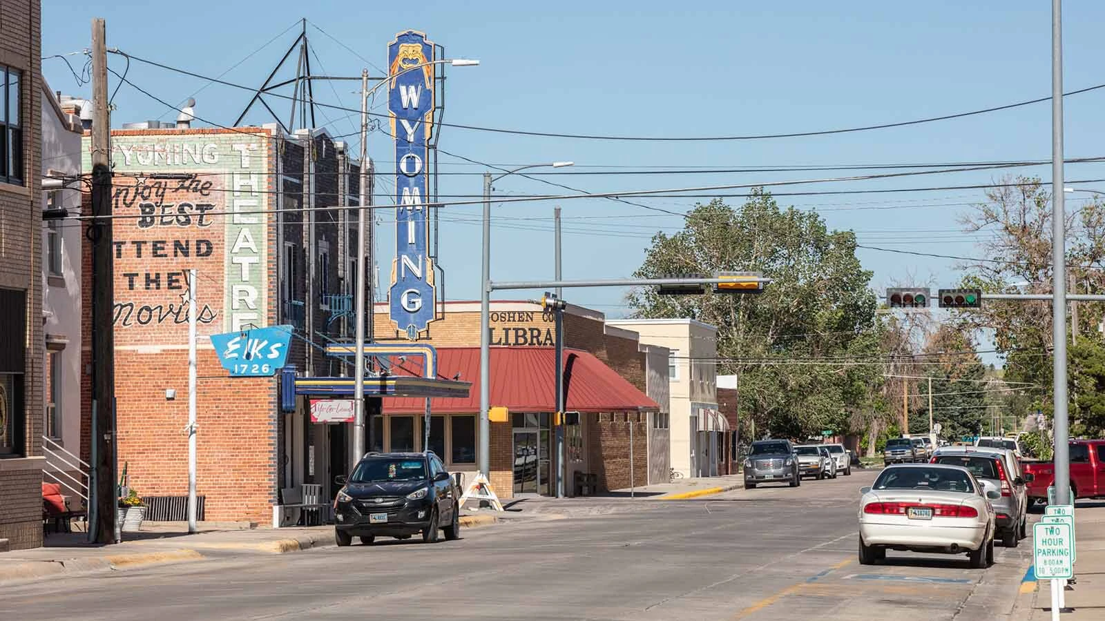Downtown Torrington, Wyoming.