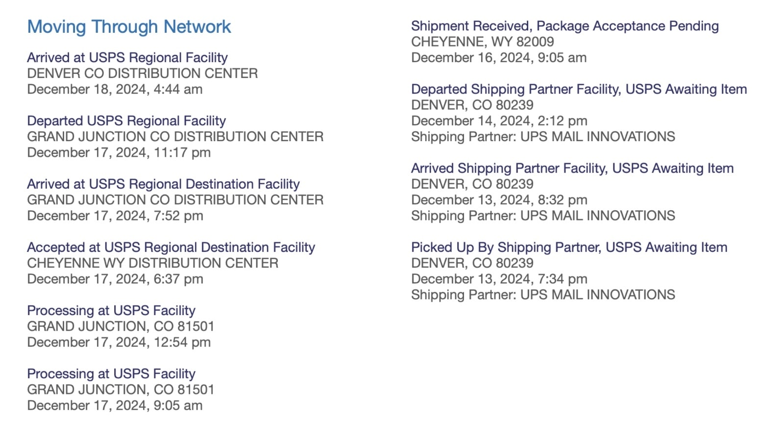 Tracking package info Mix Collage 26 Dec 2024 05 01 PM 8105 12 26 24