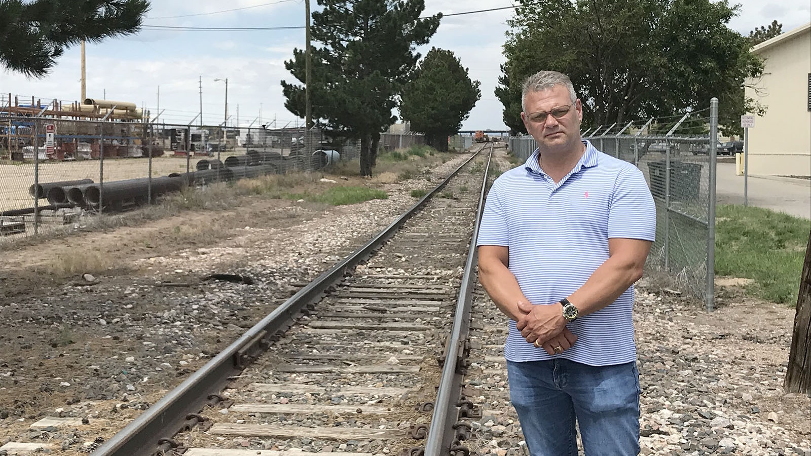 Tracy Sperry is a former yardmaster for the Union Pacific Railroad working out of the Green River Depot.