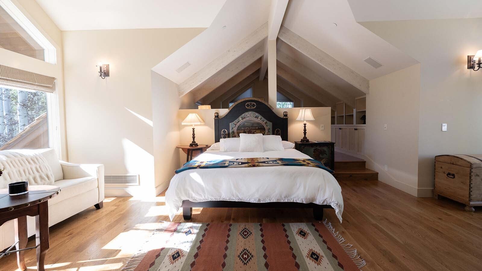 Jackson Hole buyers often have to choose between grand valley views or seclusion. This home on Trader Road is that rare exception, being secluded with views. It’s listing for $15.9 million.