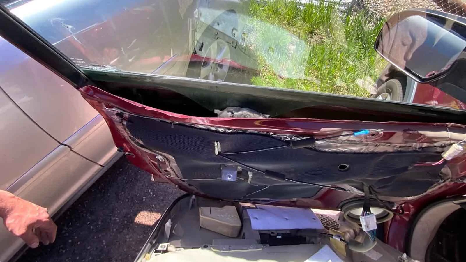 Russell’s Auto Body in Steamboat Springs, Colorado, says it has repaired about a dozen bear-damaged vehicles recently.