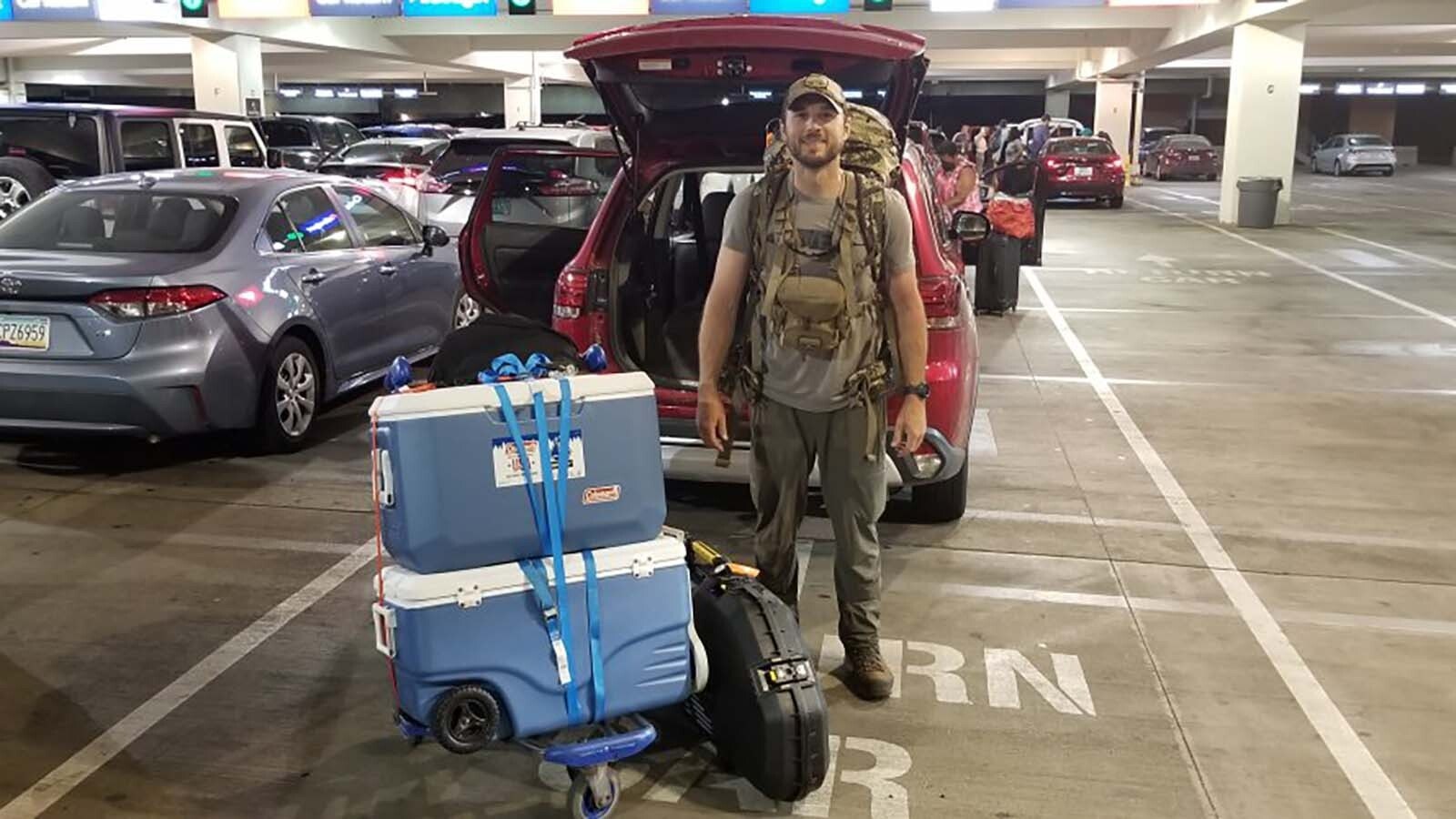 Many out-of-state hunters will pack their meat in coolers to take back by plane.