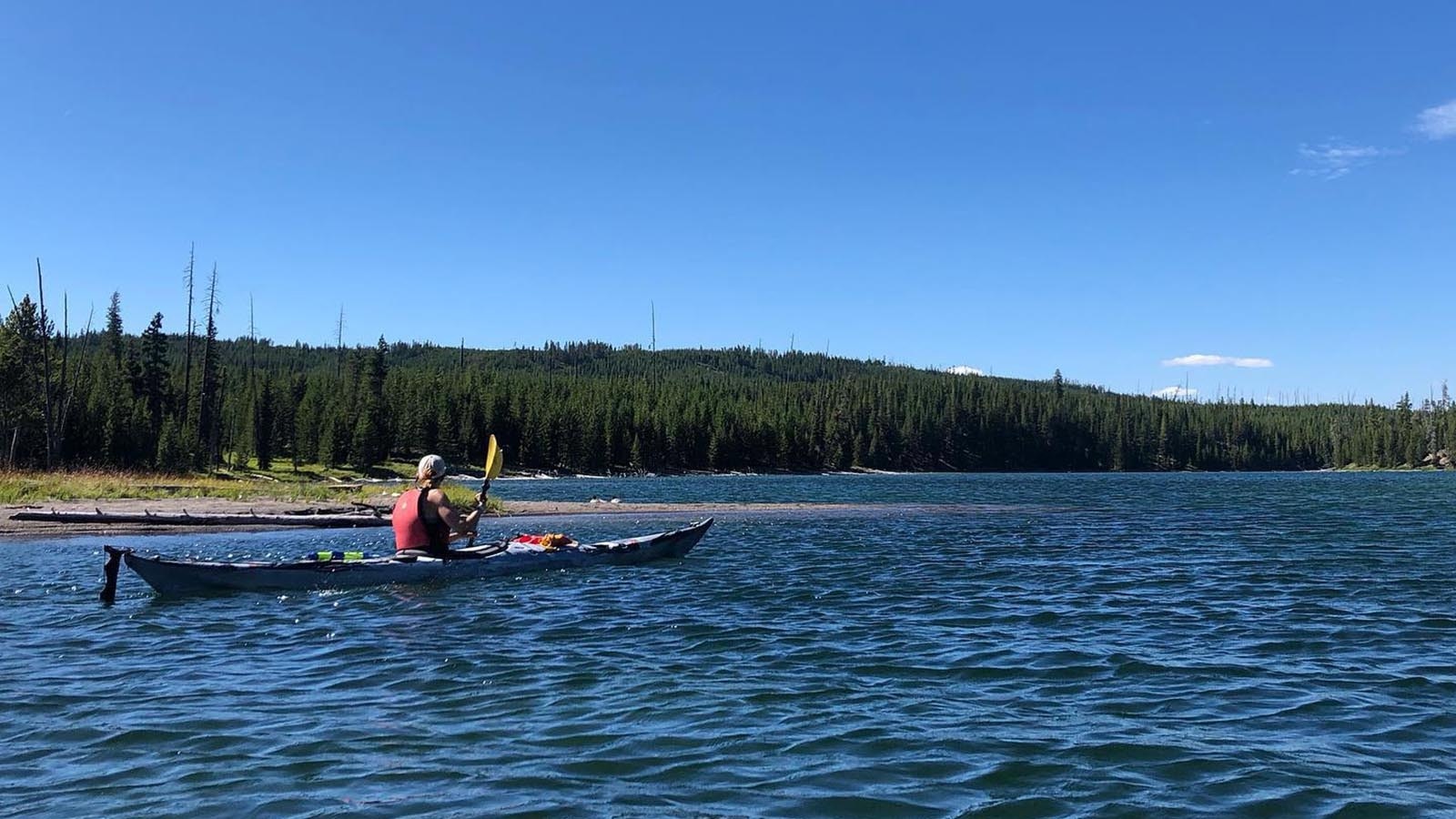 Travis Welch of Lander, wyoming, has been kayaking all over. When he heard about a kayaker being scooped up in a whale's mouth, his first reaction was it was fake. But it wasn't.