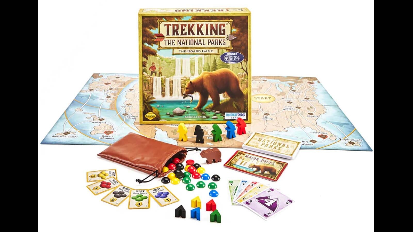 What began as a retirement goal for a couple to visit 40 national parks in 40 months has become an award-winning board game that's sole more than 1 million units.