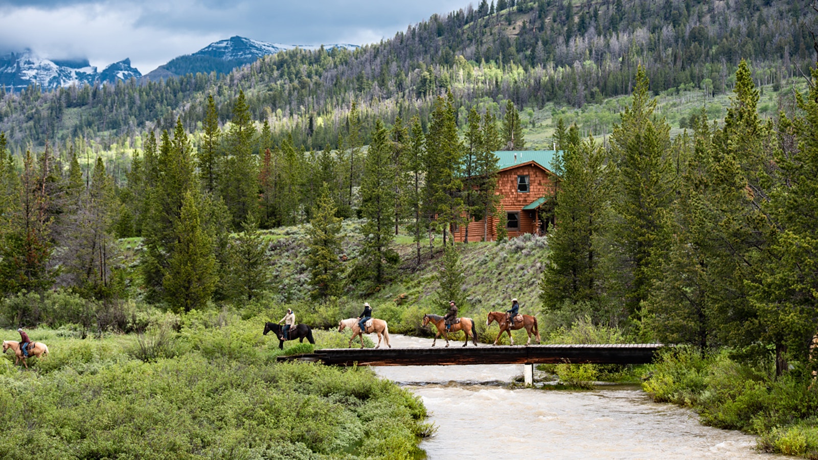 The Triangle C Ranch near Dubois has been a working dude ranch for nearly a century. Now the Wyoming property surrounded by the Shoshone National Forest is on the market, listing for $4.95 million.