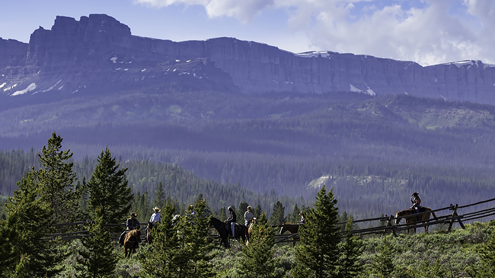 The Triangle C Ranch near Dubois has been a working dude ranch for nearly a century. Now the Wyoming property surrounded by the Shoshone National Forest is on the market, listing for $4.95 million.