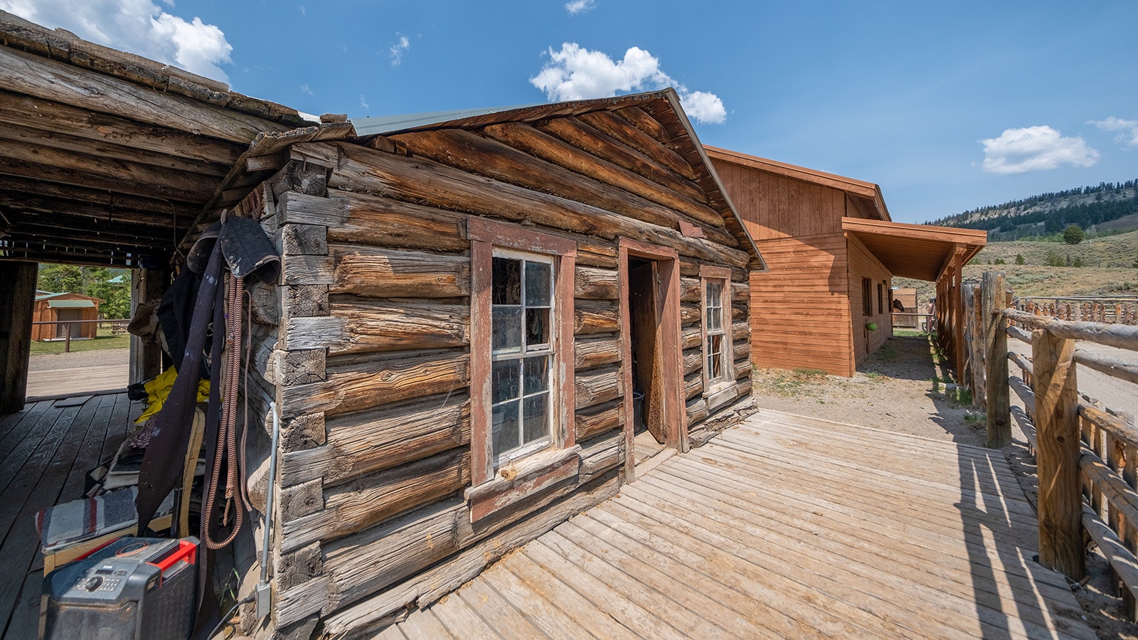 The Triangle C Ranch near Dubois has been a working dude ranch for nearly a century. Now the Wyoming property surrounded by the Shoshone National Forest is on the market, listing for $4.95 million.